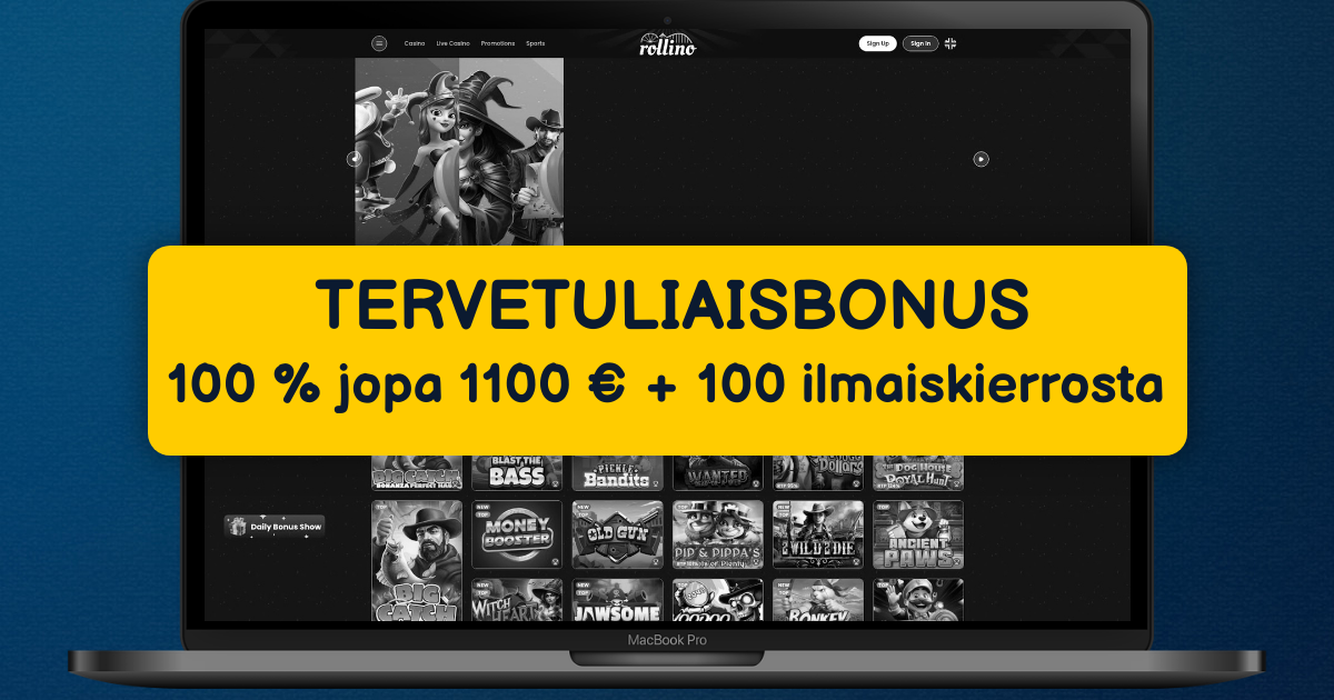 Rollino Casino banner